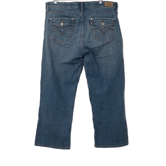 Levi’s 525 Perfect Waist Jeans Capri Length - Picture 5 of 11